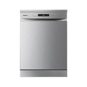 Hisense 13 Place Freestanding Dishwasher, 3 Spray Arms, Flexible Loading, Grey & 2 Years Warranty