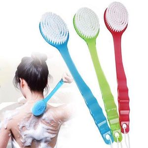 Lower Back Soft Brush Body Scrubber And Massager