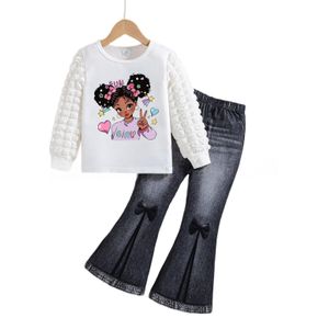 Casual 2 Pieces Young Girls  Fashion Outfit Set