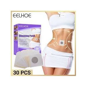 Eelhoe 30PC/BOX Slimming Patch Belly weight loss detox  Flat Tummy Patch