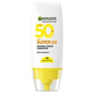 Garnier Super UV Invisible Serum Sunscreen SPF 50 30ml  Vitamin C  For All Skin Types
