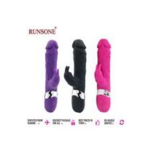 Khufuzi Realistic Veined Dildo Rabbit G Spot Vibrator Rechargeable Waterproof Massager Sex Toy For Women