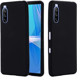 Black Soft Silicone Back Cover Case for Sony Xperia 10 V – Slim, Shockproof & Anti-Slip Protection