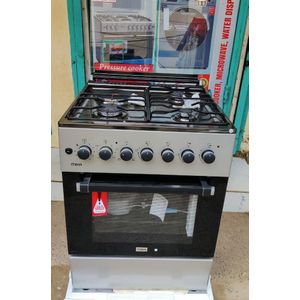 Standing Cooker – 60x60cm, 3 Gas Pool Jet Burners + 1 Rapid Hot Plate