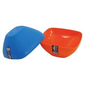 Rok  Wholesale bulk  Square Bowls -  72 pcs -  600ml -  H 70 x W 140 x L 140 mm -  SB-4 - 2 assorted colors red blue 