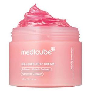 Medicube  Collagen Jelly Cream With Niacinamide And Squalane. Moisturizes, Glows, Deeply Hydrates, Removes Wrinkles, Dark Spots, Fine Lines, Improve Skin Elasticity, Firms, Treats Acne, Scars & Evens