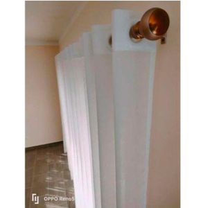 1Pc Heavy White Sheers For Windows And Doors 