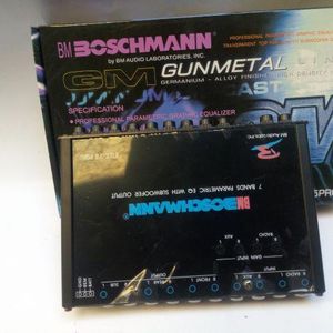 Boschmann EQX-75PRO Powerful 7 Band Parametric Equalizer