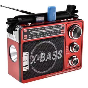 ST-7350R portable multi-band radio and MP3 player 