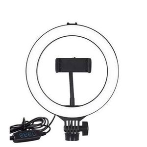Lightweight Retra Table Ring Fill Light Table Stand Selfie Ring Lightblack 12"