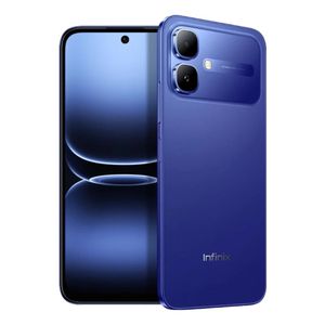 Infinix smart 20, 6.67", 4GB + 4GB  RAM + 64GB (Dual SIM), 5200 mAh, 4G - Black (1YR WRTY) BLUE 