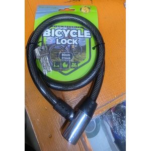 Strong Bicycle Cable Lock – Waterproof Anti-Theft Lock with Key-Based Security