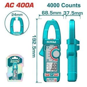 TOTAL  AC 400A CLAMP METER