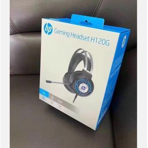 HP  wired gaming headset earphone with mic volume control & Led for computers
