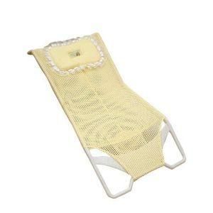 Baby Bath Net Antiskid Shower Mesh Support Kids Safety Bath- yellow