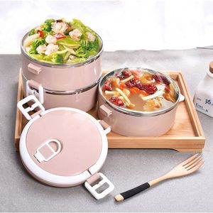 Thermal Bento Lunch Box With Stainless Steel Thermal Insulation, 1-3 Layers  Of Food Containers For Kids Adult Student Children Pack Food Suitable For