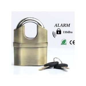 Kinbar High Quality Alarm Lock Padlock For Home And Office Security