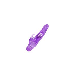 Rabbit Vibrator With Telescopic Tongue Lick & Double Motor G-Spot Clitoris Stimulator Heating Dildo 