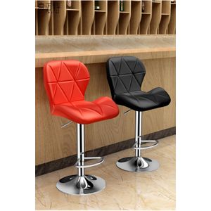 Adjustable Bar Stools, Kitchen Dining Chair, Accent Lounge Square Island Barstool, Counter Chairs for Kitchen Living Room Bedroom 