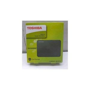 Toshiba 1TB Portable Hard Drive - Black (1000GB USB 3.0 External Hard Disk