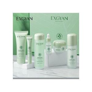 6-piece set of Centella Asiatica Peptide Skin Care Set facial cleanser + toner + essence + Face serum + moisturizer + Eye Cream to repair delicate skin and control oil.