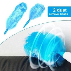 2 In 1 Rechargeable Static Spin Dust Cleaner Electric Spin Duster