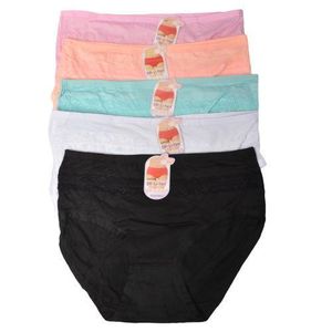 Share this product    Restricted Return 6 pcs ladies cotton stretchy panties