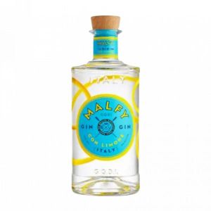 Malfy  Con Limone Gin 750ml  41% ABV  Italian Dry Gin with Amalfi Coast Lemons  Imported