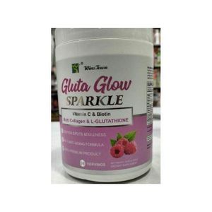 GLUTA GLOW SPARKLE WITH VITAMIN C & BIOTIN  MULTICOLLAGEN & L-GLUTATHIONE