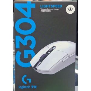 Logitech G304 LIGHTSPEED Wireless Gaming Mouse – HERO Sensor, 12,000 DPI – White