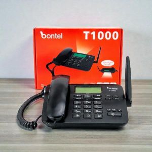 Bontel T1000 GSM Fixed Landline Keypad Control Quick Access Easy Dialing Desktop Phone