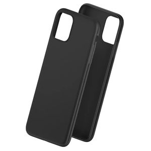 Black Soft Silicone Back Cover Case for ZTE Blade A36 – Slim, Shockproof & Anti-Slip Protection