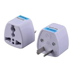  IEC Type I (2-Pin) Universal AC Power Plug Travel Adapter