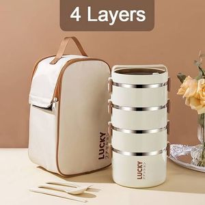Lunch Box with Bag - 3 Layers