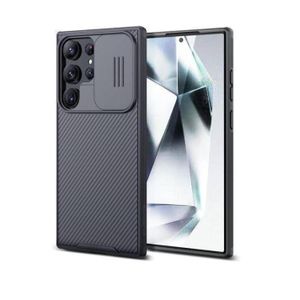 Samsung Galaxy S25 Ultra Nilkin Phone Cover With Slide Camera Cover Protector & Privacy, Slim Fit Shockproof Protective Case For Maximum Protection