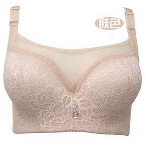 Women Big Size Bra 1/2 Cup Push Up Bras With Underwire Adhesive