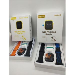 W26 Pro Max Smart Watch + Wireless Earbuds for Seamless Experience