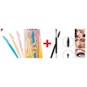 Tinkle Eyebrow Shaper Razor +eyebrow Brush Spoolie