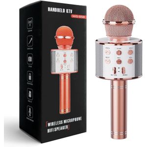 Rechargeable Bluetooth Karaoke Microphone – Perfect for Family Fun Nights