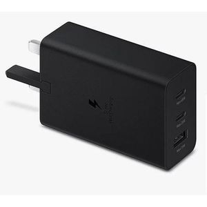 Samsung  65w Power Adapter Trio Super Fast Charger With 65w, 25w, 15w With Type-C To Type-C Cable