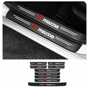 Mazda  Carbon Fiber Door Sill Protector (4PCS Set)
