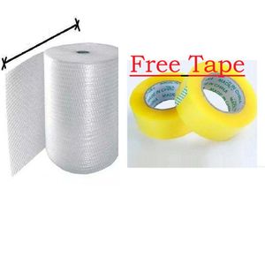 Bubble Wrap Rolls 5M BY 1.2M + 1Pc Ultra Thick Packaging Sellotape