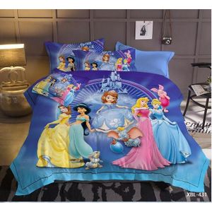 Cartoon Duvet 1 Sheet 2 Pillowcases 4*6