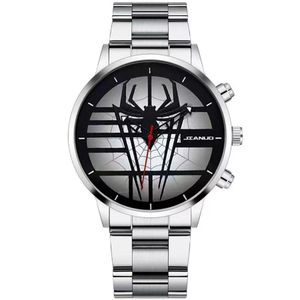 Men's Steel Wrist Watches Quartz Waterproof Bracelet Silver