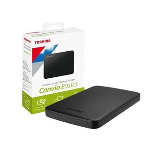 Toshiba Canvio Basics 1TB (1000GB) USB 3.0 External Hard Drive - Black