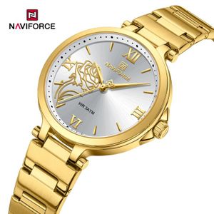 Naviforce NF5060 Women’s Elegant Watch – Slim Design, Waterproof & Stylish