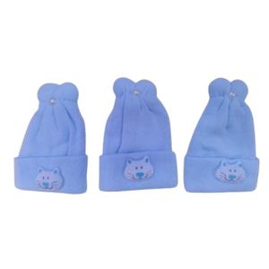 3 Newborn set hats