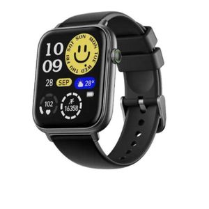 Oraimo Watch 6N 1.83'' Full Touch Color Screen Smart Watch, Blood Oxygen and Heart rate Monitor,Ip68 Waterproof - Black 