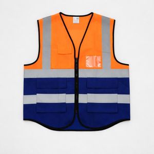 Heavy Duty Safety Vest – Reflective Workwear Apparel