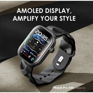Oraimo Watch Pro AM OSW-811H – 1.85" AMOLED Display Smart Watch With IP68 Waterproof Rating